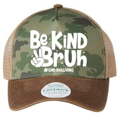 Be Kind Bruh #End Bullying Legacy Tie Dye Trucker Hat