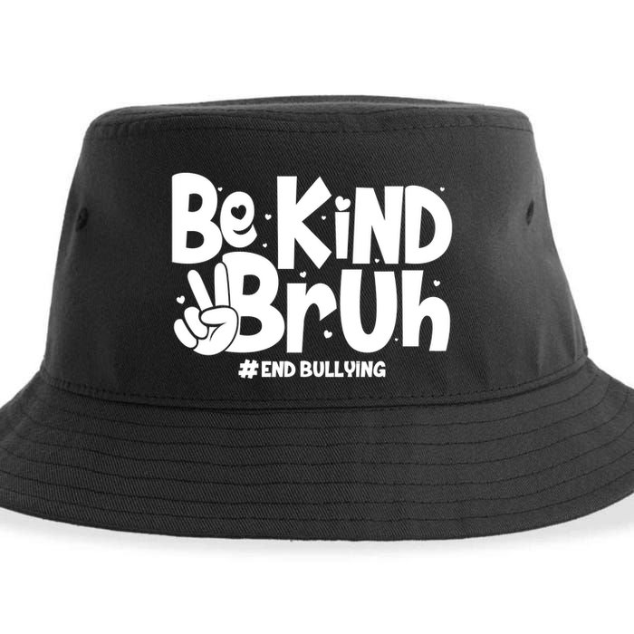 Be Kind Bruh #End Bullying Sustainable Bucket Hat