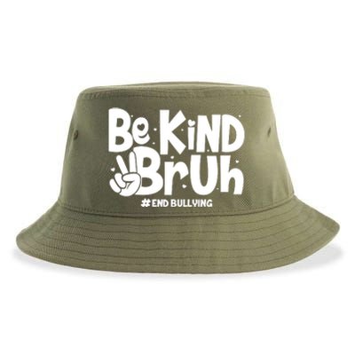 Be Kind Bruh #End Bullying Sustainable Bucket Hat