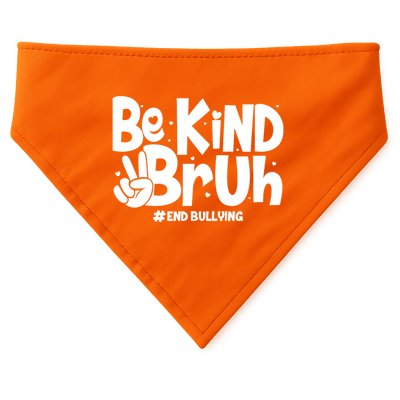 Be Kind Bruh #End Bullying USA-Made Doggie Bandana