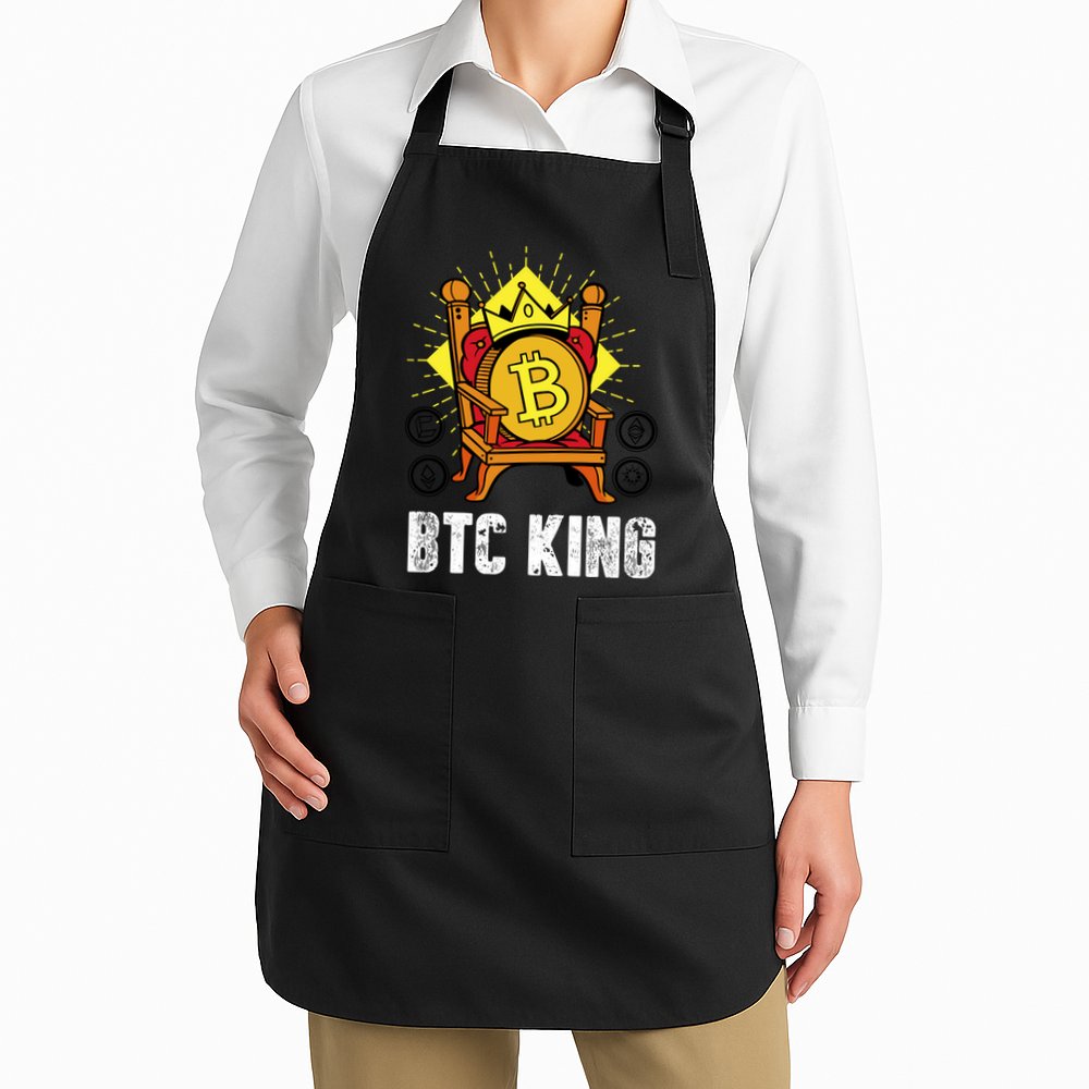 Bitcoin King Apron