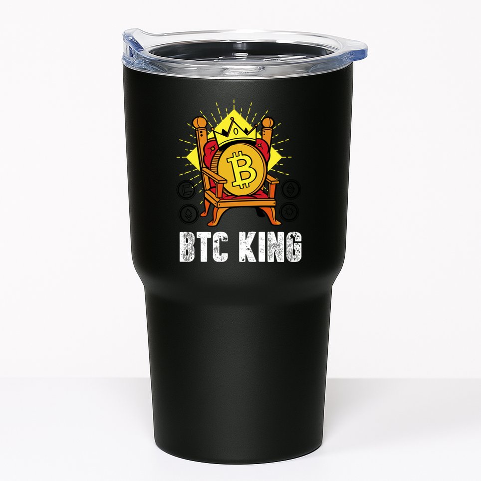 Bitcoin King Tumbler