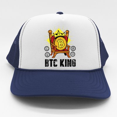 Bitcoin King Trucker Hat