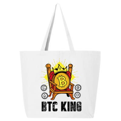 Bitcoin King 25L Jumbo Tote