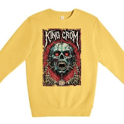 Barbarian King Premium Crewneck Sweatshirt