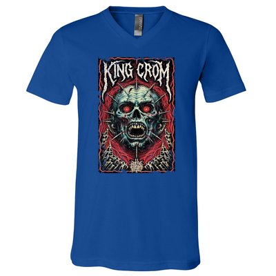 Barbarian King V-Neck T-Shirt