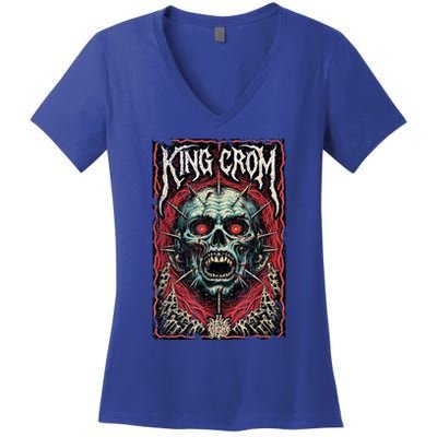Barbarian King Women's V-Neck T-Shirt