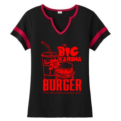 Big Kahuna Burger Ladies Halftime Notch Neck Tee