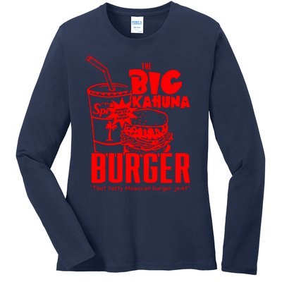 Big Kahuna Burger Ladies Long Sleeve Shirt