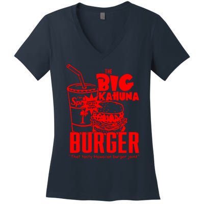 Big Kahuna Burger Women's V-Neck T-Shirt