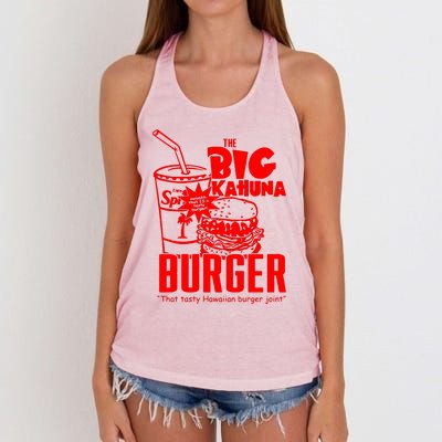 Big Kahuna Burger Women's Knotted Racerback Tank