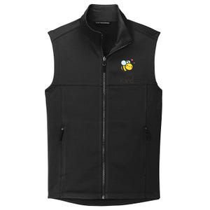 Bee Kind Bumble Bee Anti Bullying Teacher Kindness Matters Collective Smooth Fleece Vest