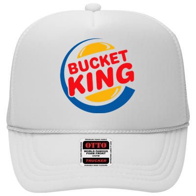 Bucket King High Crown Mesh Back Trucker Hat