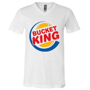 Bucket King V-Neck T-Shirt