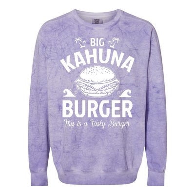 Big Kahuna Burger Inspired By Pulp Fiction Printed Colorblast Crewneck Sweatshirt