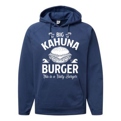 Big Kahuna Burger Inspired By Pulp Fiction Printed Performance Fleece Hoodie