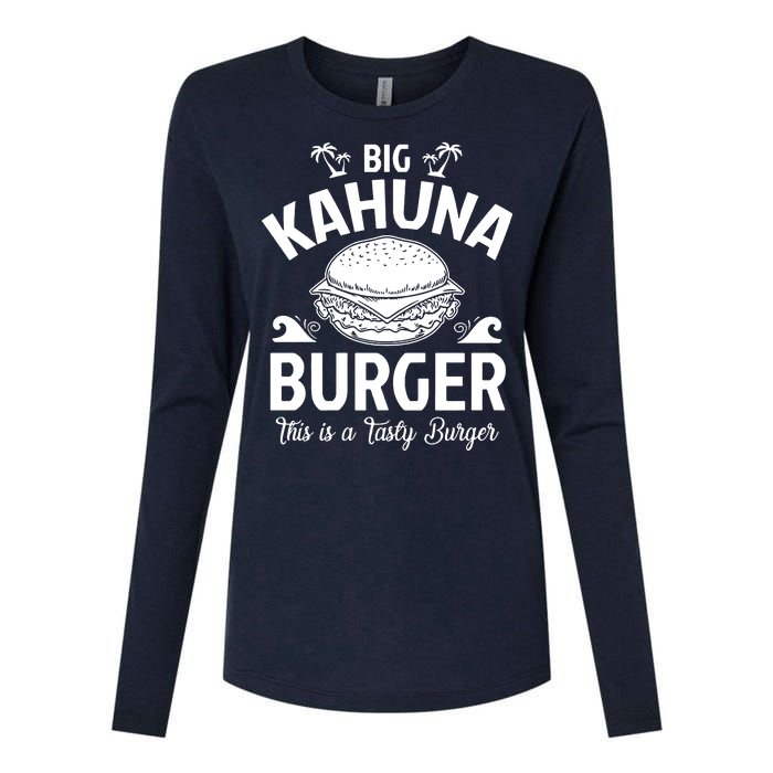 Big Kahuna Burger Inspired By Pulp Fiction Printed Womens Cotton Relaxed Long Sleeve T-Shirt