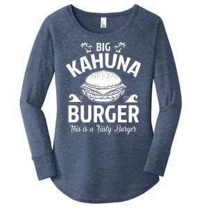 Big Kahuna Burger Inspired By Pulp Fiction Printed Women's Perfect Tri Tunic Long Sleeve Shirt