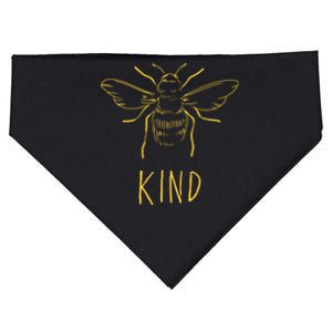 Bee Kind Beekeeping Gift USA-Made Doggie Bandana