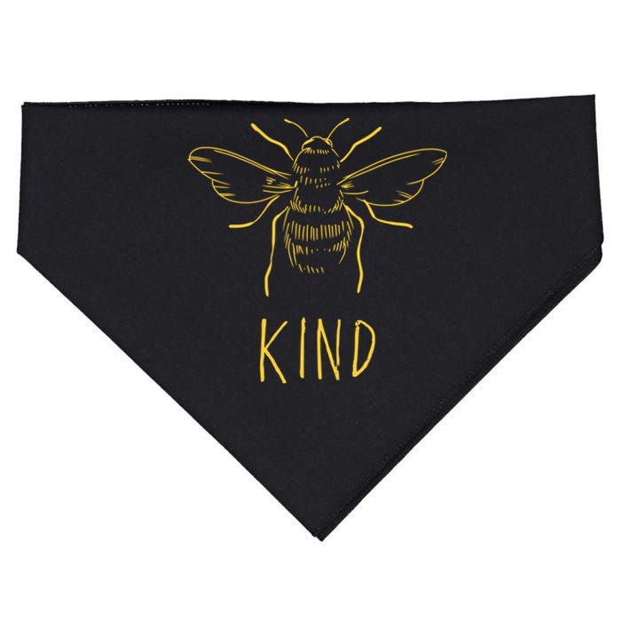 Bee Kind Beekeeping Gift USA-Made Doggie Bandana