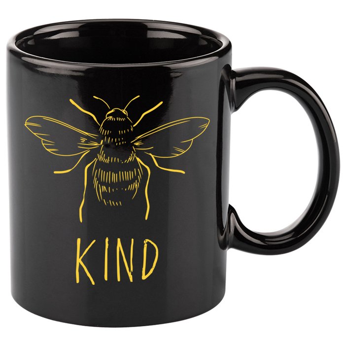 Bee Kind Beekeeping Gift 11oz C Handle Ceramic Mug