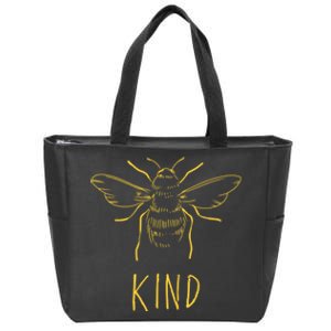 Bee Kind Beekeeping Gift Zip Tote Bag