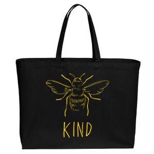 Bee Kind Beekeeping Gift Cotton Canvas Jumbo Tote