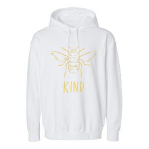 Bee Kind Beekeeping Gift Garment-Dyed Fleece Hoodie