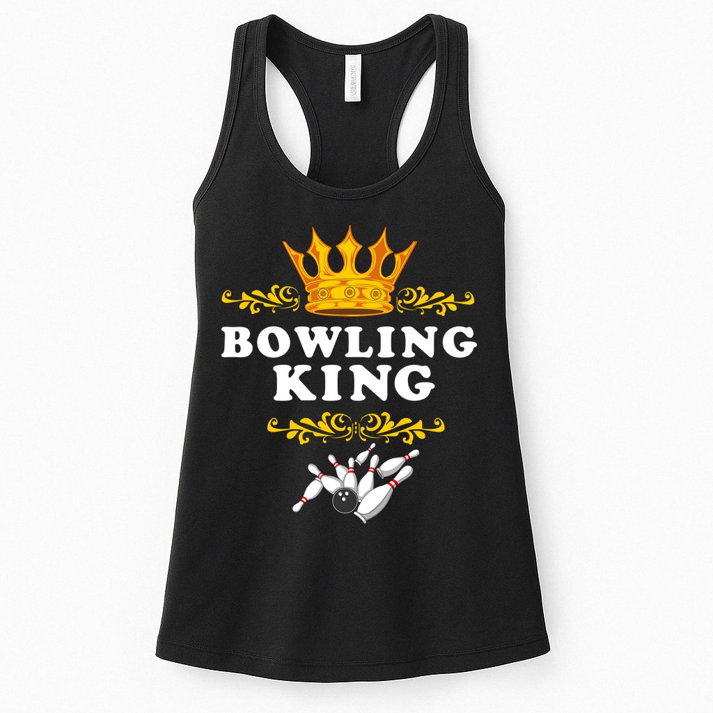 Bowling King Womens Tank Top
