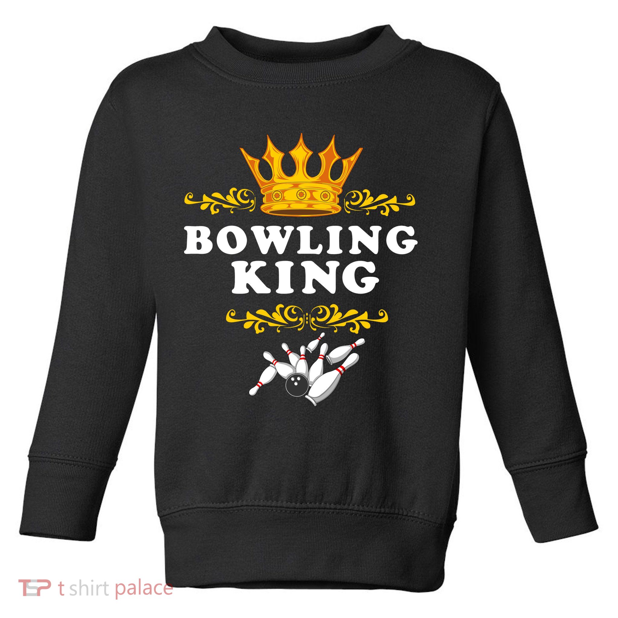 Bowling King Toddler Sweatshirt