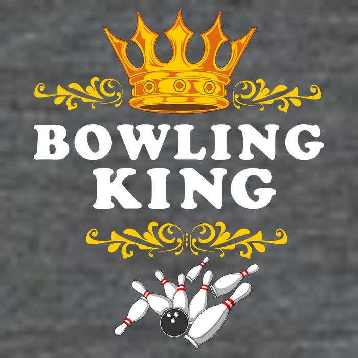 Bowling King 7 Panel Mesh Trucker Snapback Hat