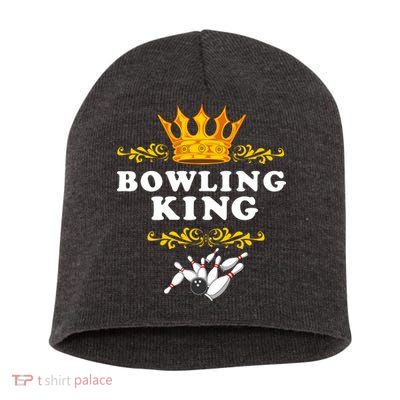 Bowling King Short Acrylic Beanie