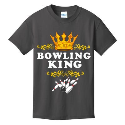 Bowling King Kids T-Shirt