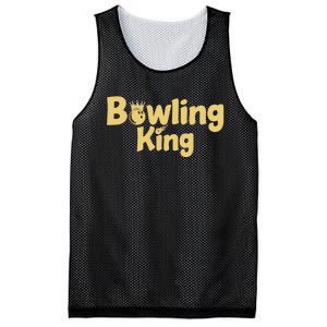 Bowling King Bowling Ball Bowlingpin Gift Mesh Reversible Basketball Jersey Tank