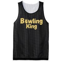 Bowling King Bowling Ball Bowlingpin Gift Mesh Reversible Basketball Jersey Tank