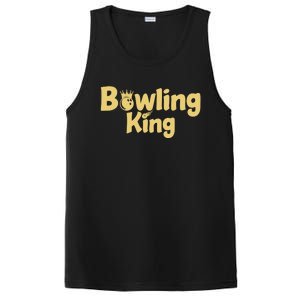 Bowling King Bowling Ball Bowlingpin Gift PosiCharge Competitor Tank