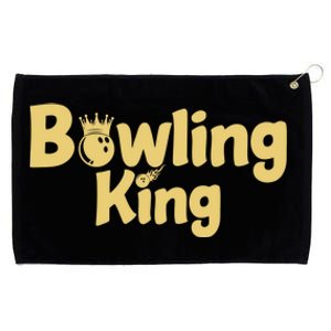 Bowling King Bowling Ball Bowlingpin Gift Grommeted Golf Towel