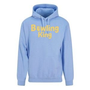 Bowling King Bowling Ball Bowlingpin Gift Unisex Surf Hoodie