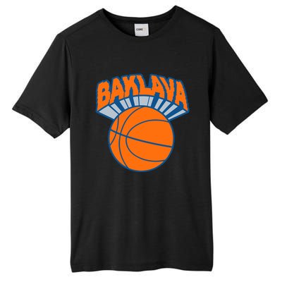 Bambambaklava Knicks Baklava Tall Fusion ChromaSoft Performance T-Shirt