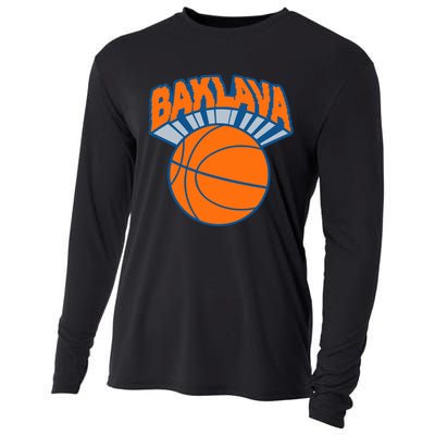 Bambambaklava Knicks Baklava Cooling Performance Long Sleeve Crew