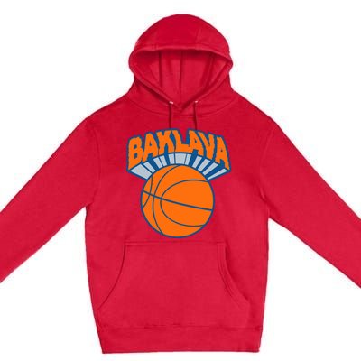 Bambambaklava Knicks Baklava Premium Pullover Hoodie