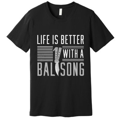 Balisong Knife Batangas Butterfly Folding Pocketknife Premium T-Shirt