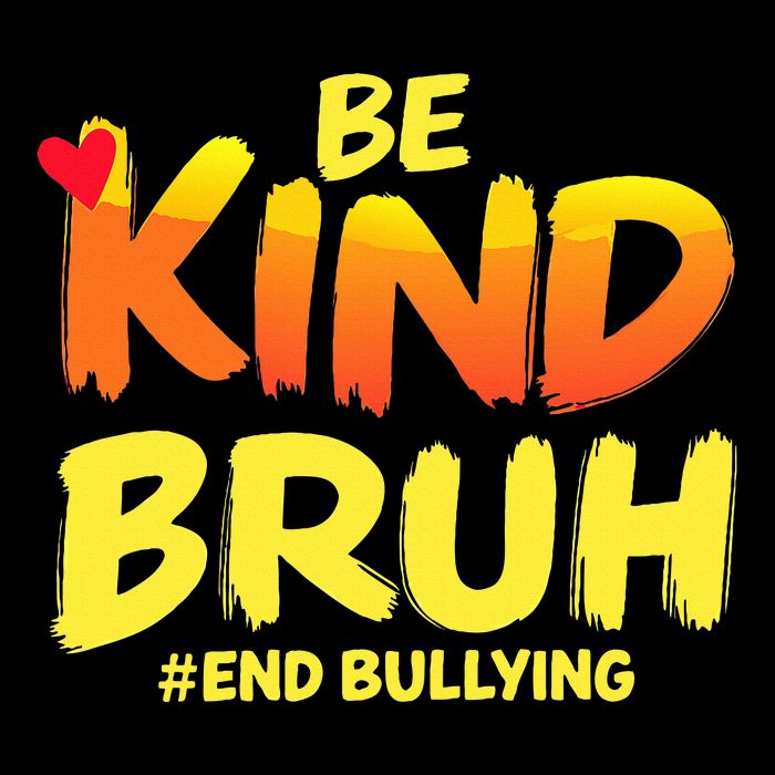 Be Kind Bruh Anti Bullying Awareness Motivational Design Cooling Performance Crew T-Shirt