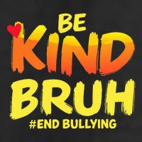 Be Kind Bruh Anti Bullying Awareness Motivational Design Adult Drive Performance Visor