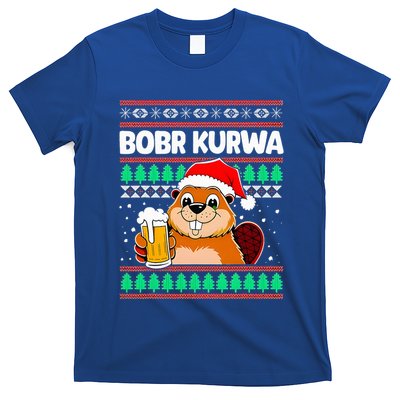 Bobr Kurwa Bober X Xmas Christmas Beer T-Shirt