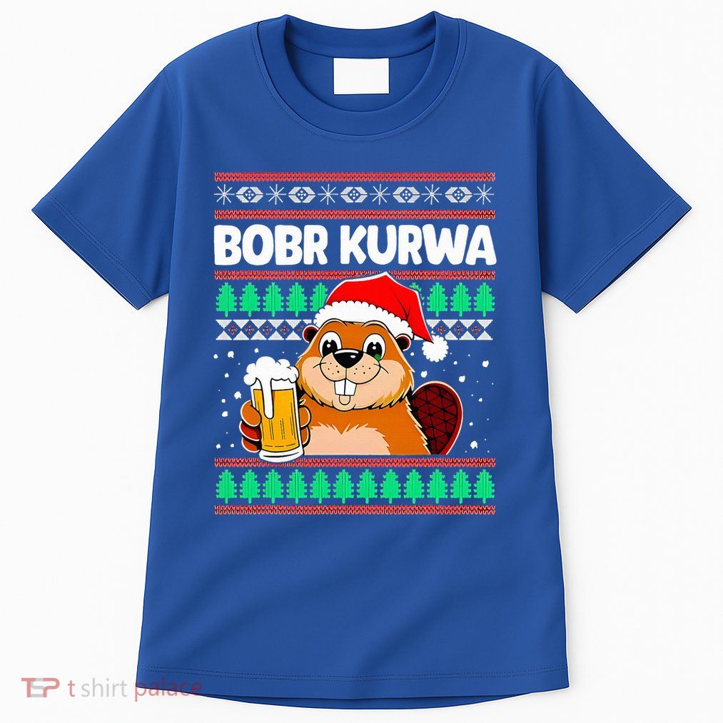 Bobr Kurwa Bober X Xmas Christmas Beer Tall T-Shirt