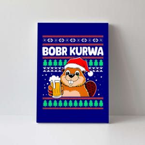 Bobr Kurwa Bober X Xmas Christmas Beer Canvas