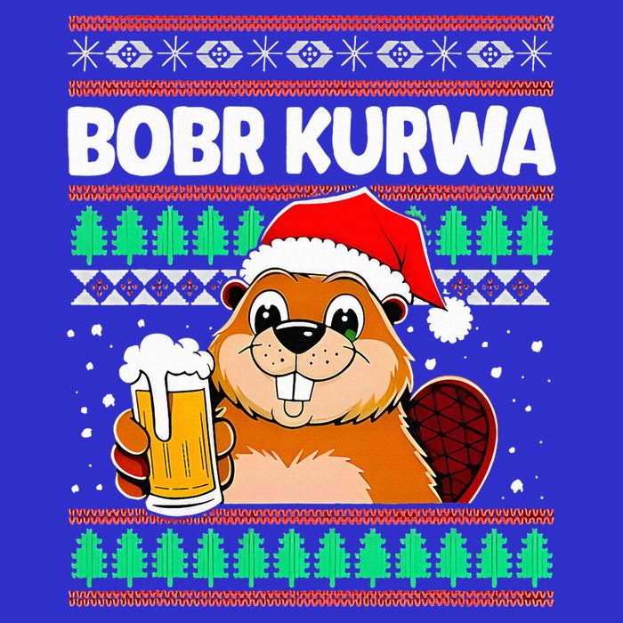 Bobr Kurwa Bober X Xmas Christmas Beer 16 in Basic Backpack