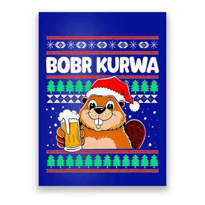 Bobr Kurwa Bober X Xmas Christmas Beer Poster