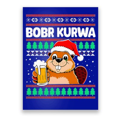 Bobr Kurwa Bober X Xmas Christmas Beer Poster